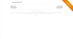 Desktop Screenshot of baushsamplevault.com