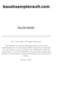 Mobile Screenshot of baushsamplevault.com